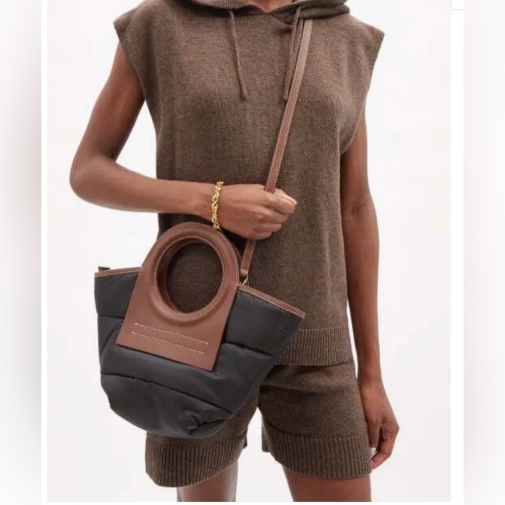 Hereu Cala Mini Quilted-Nylon Tote Bag Made in Spain